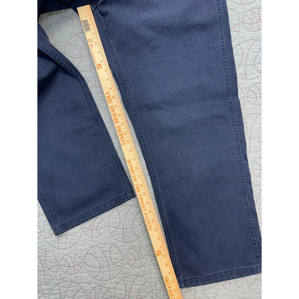 Vans Drill Chore Carpenter Pants Dress Blues Loose / Mens 36 Regular